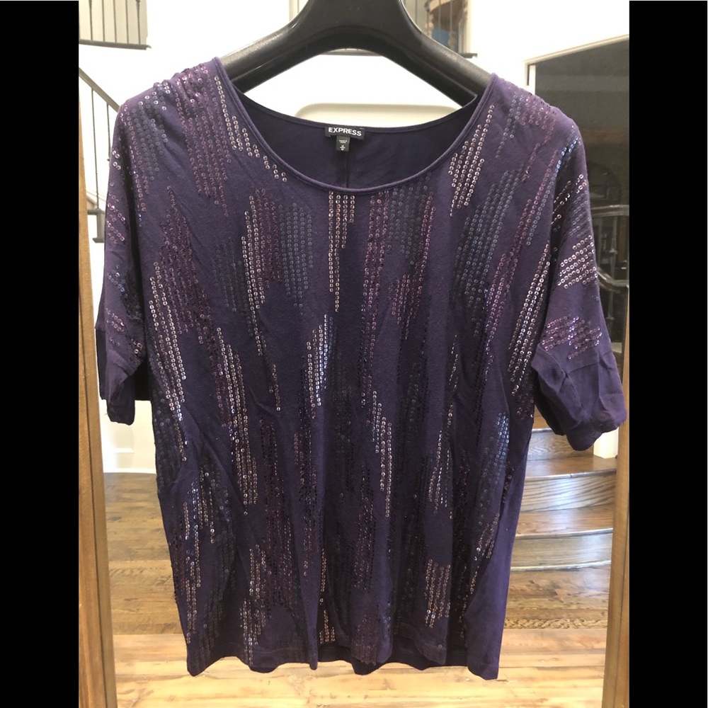 Sequins Express Tunic Sz. M